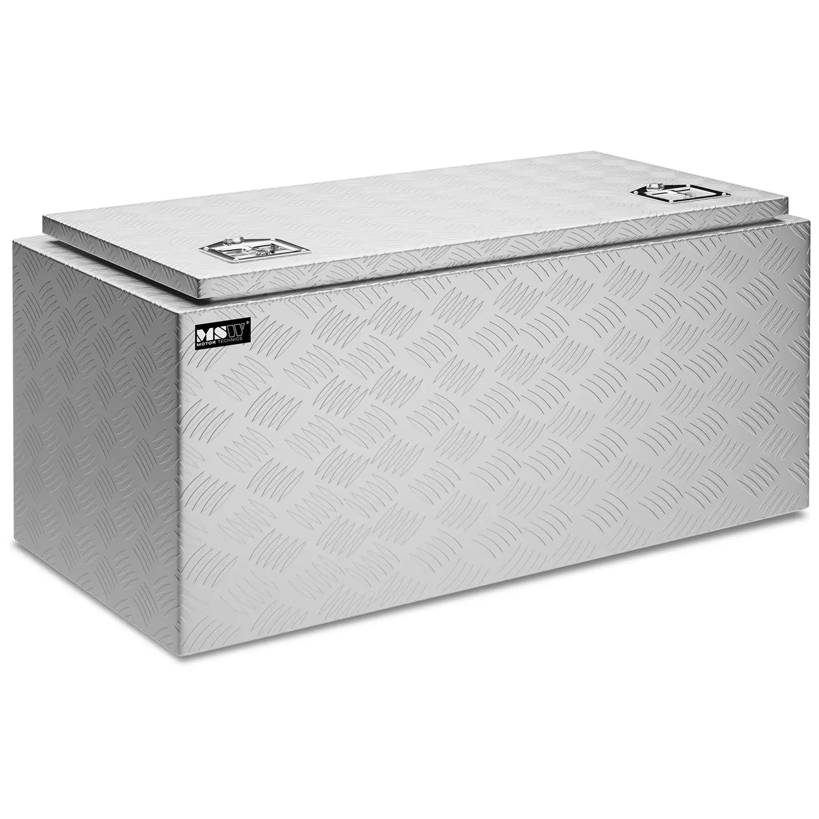 Aluminijasta škatla za orodje - 91 x 44,5 x 43 cm - 119 L