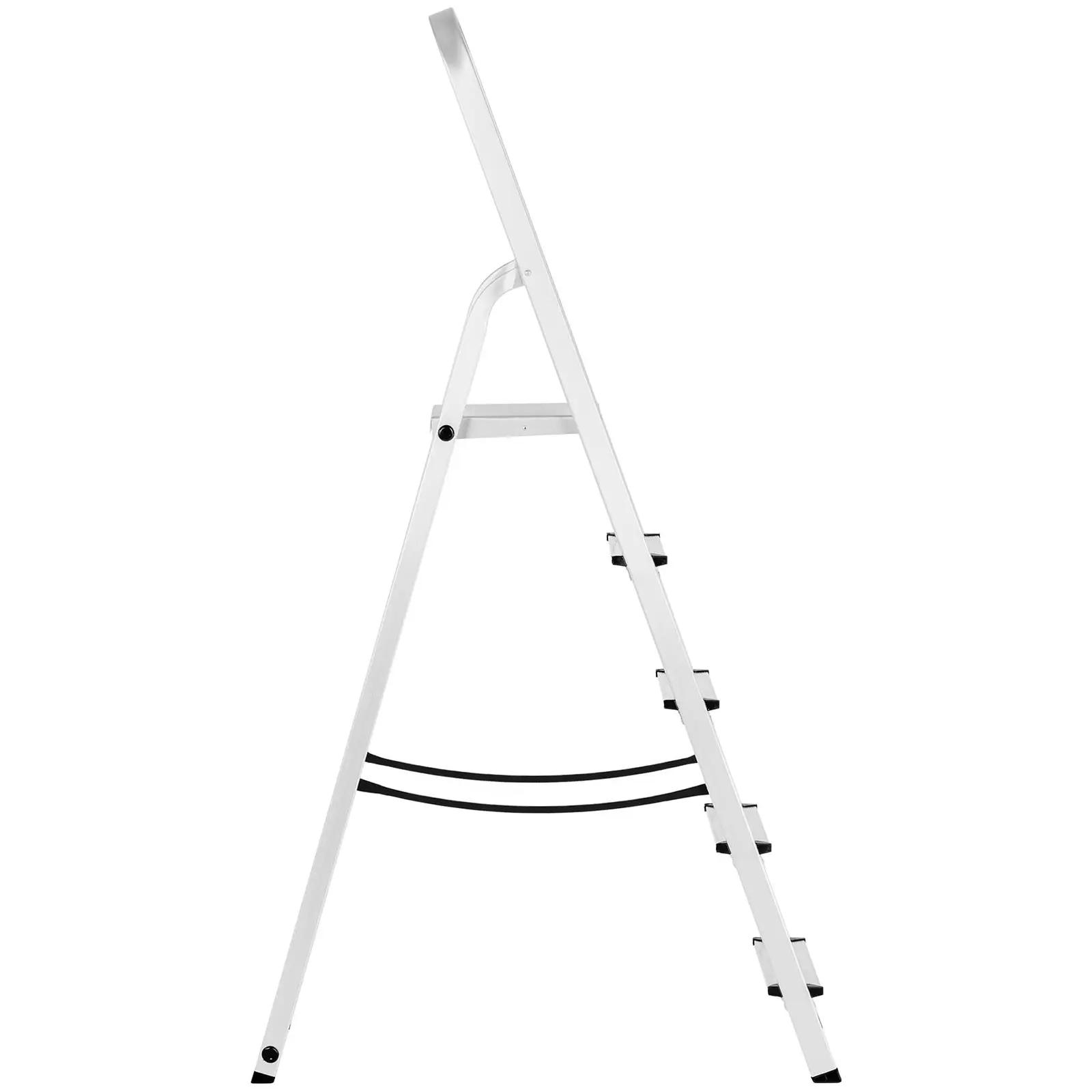 Aluminijasta stopničasta lestev - 5 stopnic - 99,5 cm