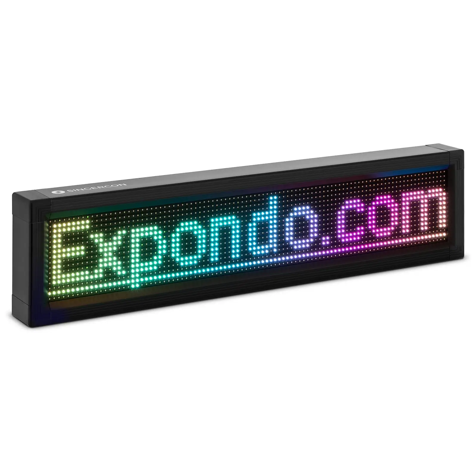 LED prikazovalnik - 96 x 16 barvnih LED diod - 67 x 19 cm - programirljiv prek iOS in Android