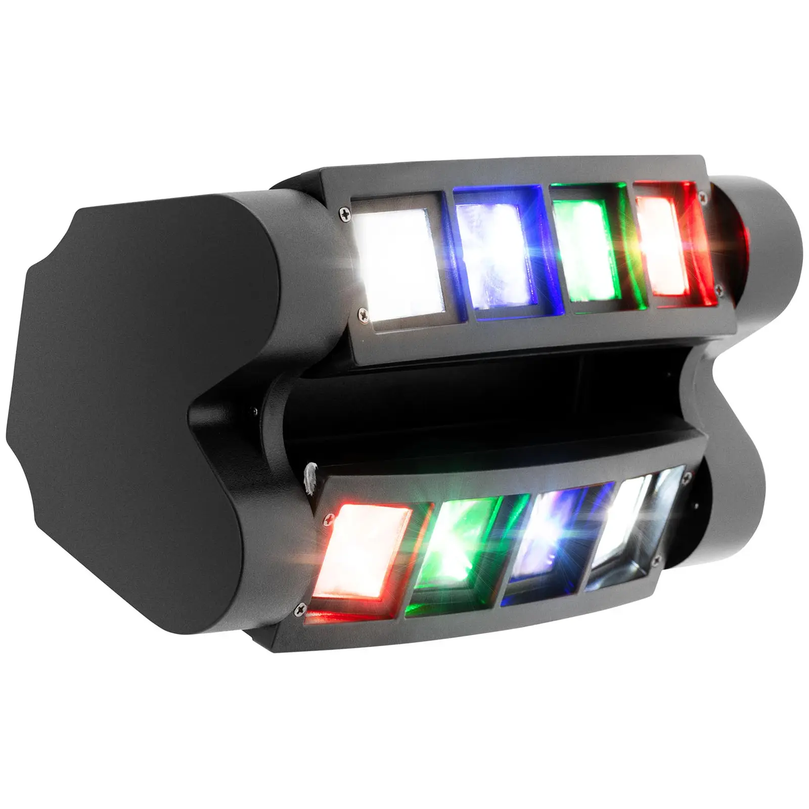 Pajkova luč s premikajočo se glavo - 8 LED - 27 W - RGBW